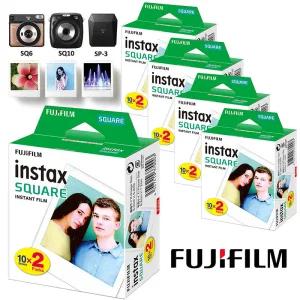 즉석카메라필름 Fujifilm SQ10 SQ6 SQ20 SQ40 인스턴트 필름 카메라 공유 SP-3 프린터용 Instax 정사각형