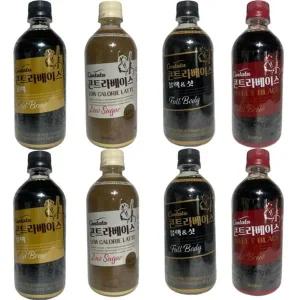 콘트라베이스 블랙 라떼 스위트블랙 블랙 샷 4종 6개씩 500ml x 24개입