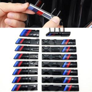 자동차 전면 그릴 배지 엠블럼, BMW M 로고 X1 X2 X3 X4 X5 X6 F48 G01 E84 E83 F39 F10 F30 G11 G07 G86 G80 G60 E60 E46 3D