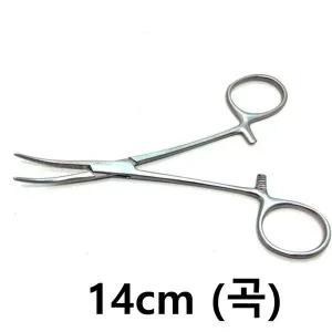 [알티피아]켈리포셉 14cm Curved 곡선 의료용 병원용 진료 겸자