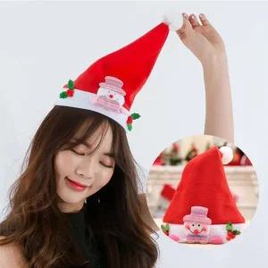 크리스마스 파티장식 산타인형모자 소품 코스튬