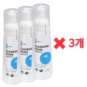 [리앤웰] 물없이 사용하는 세정클리너 클렌징 폼 270ml x 3개