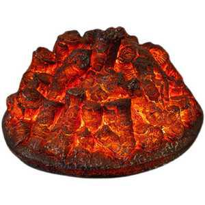 전기 벽난로무드등 펜션 카페 가짜 3D 모닥불 소품 무드등A타입 - 395X200mm