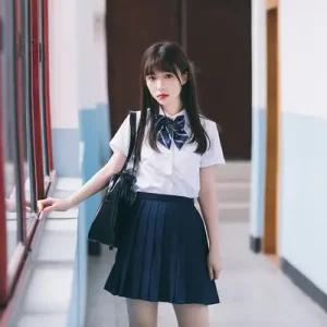 일본 교복 세라복 코스프레 졸업반복 일본계 제복 학원풍 기본 여고 학생복