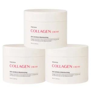 [푸드어홀릭](3개)푸드어홀릭 인텐시브 콜라겐 크림 100ml/수분크림 피부장벽 주름개선 탄력케어