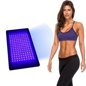 바디 460nm 파장 192 Led 푸른 빛 일광 욕실 태닝 바디 머신 스킨 케어 45W UV 태닝 램프