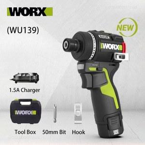 2025 워크스 WU139 DIY 드릴 드라이버 고토크 전동공구 임팩트 스크 전기 라이버 무선 브러시리스 금속척 충전식