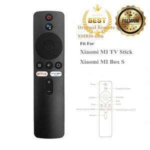 Xiaomi MI Box S TV 스틱 MDZ-22-AB 스마트 용 교체 Bluetooth 음성 원격 제어는 Google과 함께 작동합니다