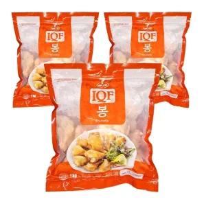 마니커 IQF 닭봉 1kg x 3개 윗날개