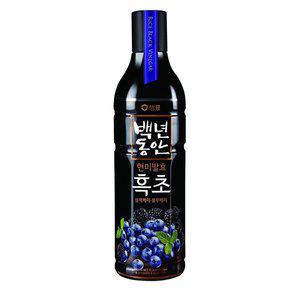 [샘표](의정부점) 백년동안 흑초 블랙블루베리 900ml (1개)