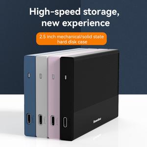 Blueendless USB 3.0 HDD 하드 드라이브 케이스 Sata 알루미늄 2.5 인클로저 노트북 PC 외장 HD