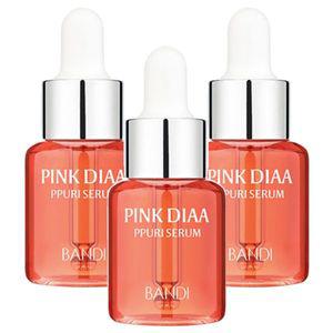 반디BANDI 네일큐어 핑크다이아 뿌리세럼, 17ml, 3개