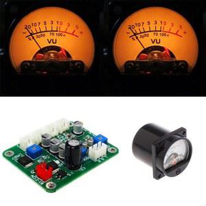 E1PC 휴대용 오디오 드라이버 AMP WARM 미터 VU 레벨 METER 케이블 LIGHT 패널 보드 쉬운 CORDING BA 작동이있는
