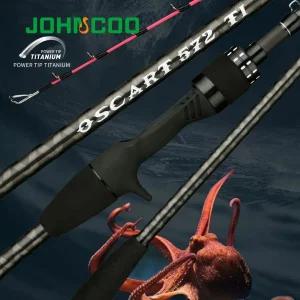 Johncoo 존쿠 오스카트  572 티타늄 로드 갑오징어 문어 낚시대  1.7m  ML