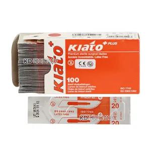 키아토 메스날 20호 100개입 수술용 의료용칼 Kiato Surgical Blade
