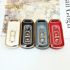 혼다 호환 SH 125 포르자 350 ADV SH300 PCX 3버튼바이크 오토바이 키 케이스 커버
