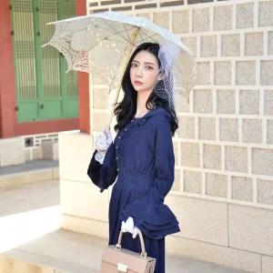 블루 봄과 가을감성 경성의복 개화기 의상 개화기의상 경성의상 경성시대옷 개화기패션