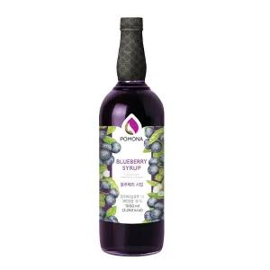 메가커피 포모나 블루베리시럽 1000ml