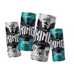 롯데 핫식스 더킹 러쉬+포스 355ml 24캔 에너지드링크