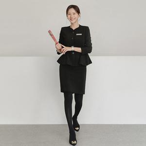 데스크 유니폼 고급 정장 스커트 피부과 성형외과 코디네이터 근무복 원무과 미용 피부관리사