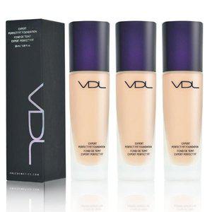 VDL 엑스퍼트 퍼펙트 핏 파운데이션 30ml V02 (옐로우톤의 21호) 3개