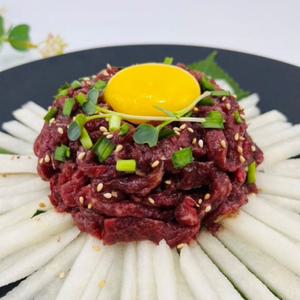 고기 소고기 육회 한우 200g 생고기