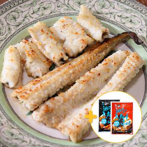 칼집 넣은 당일바리 자연산 벌집 활 바다장어 500g (대/실중량/2~3미) + 소스 2개