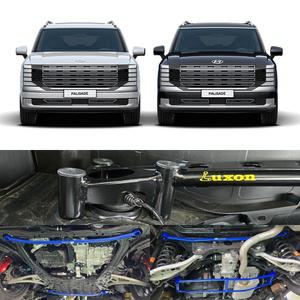 룩손 디 올 뉴 팰리세이드 LX3 스트럿바 언더바 멤버바 사이드바(6종세트)/자동차 하체 보강킷