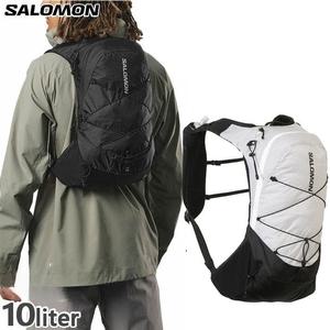 살로몬 XT10 럭색 트레일 러닝 백팩 등산 배낭 가방 블랙 화이트
