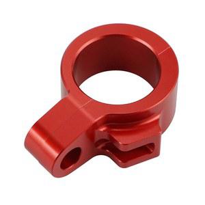 NICECNC Red Front Brake Cable Guide Hose Clamp Compatible with CR125R/250R 89-07 500R 89-01 85R/RB 03-07 80R/RBXR400R 96-02 CRF150R/RB 07-22.CRF250R/X 04-09 CRF250X/450X 12-17CRF450R/CRF450X 05-08