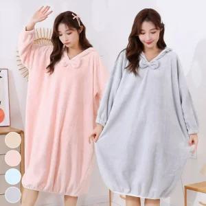 여성 마사지가운 타올가운 목욕 수영장가운 후드가운 여자가운 목욕용품