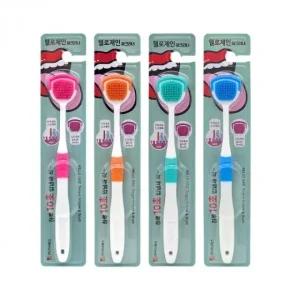 고품질 혀클리너 브러쉬 구취 제거 4개세트 (WFK1283)