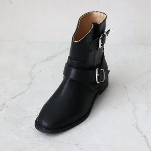 [롯데백화점]원더슈즈 바이크버디 컴포트 쿠션 루즈핏 앵글부츠 3CM RA-9020