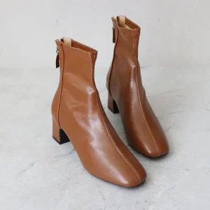 [롯데백화점]원더슈즈 쫀디스 컴포트 쿠션 스판 삭스 밴딩 앵글부츠 5CM RA-8018