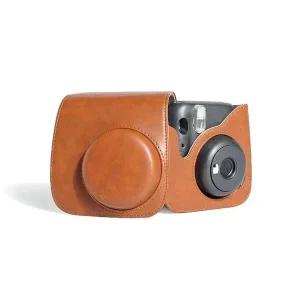 가죽 카메라 가방 수납 파우치 숄더백 보호케이스 촬영기기 액세서리 (WFK1AF4)