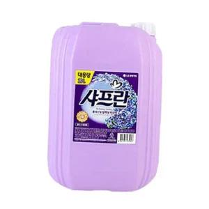 퍼플 샤프란 섬유유연제 20L 업소용 대용량