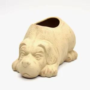 베트남 동물 토분 화분 25x15x14cm 강아지정원용품 분갈이 홈가드닝 식물키우기 인테리어 가벼운 용기 원예