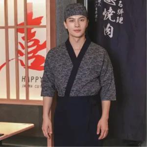 일식 조리복 쉐프 유니폼 쉐프복 이자카야 스시 초밥집 의상