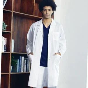 남성 TC45수 긴팔가운 의사가운 약사가운 실습복 연구실복 실험실복 위생 유니폼