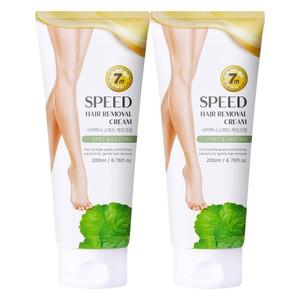 C2Y 시카 허니 대용량 제모크림 스피드 셀프왁싱 200ml 2개