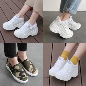 여자 여성 7cm 9cm 키높이 운동화 통굽 스니커즈 스탠딩화
