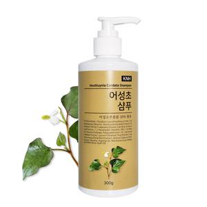 Knh 발효 어성초샴푸300g/500g 두피각질 가려움개선 사춘기 청소년 머리