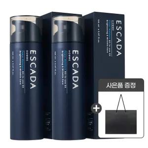 (쇼핑백증정) 에스까다 미백+주름 남성 올인원 150ml 2개+쇼핑백 /남성화장품 에센스 촉촉 산뜻 모이스춰