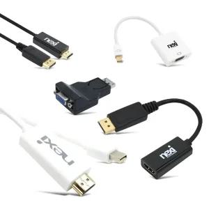 DP to HDMI VGA DVI RGB 미니 디스플레이포트 젠더 케이블 컨버터 MiniDP DPtoHDMI DPHDMI
