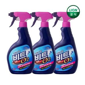 비트 O2 강력 얼룩 제거제 500mlx3개/ 바르는비트 찌든때 전처리제