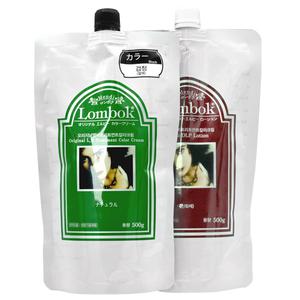가인 롬복 헤나 트리트먼트 칼라 크림 염색약 500ml