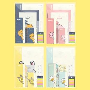 카카오프렌즈 A+ 학용품 문구세트 단체 생일 선물 춘식이 익명이 베이직