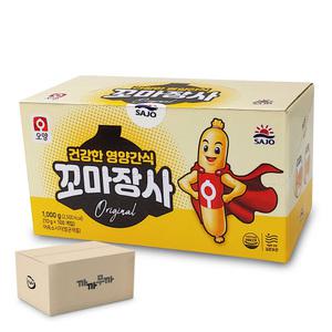 사조 꼬마장사 소시지 1000g (10gx100개) (1박스-6통)