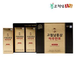 고철남홍삼 짜먹는 전체식 홍삼스틱 하루한포 10ml x 30포
