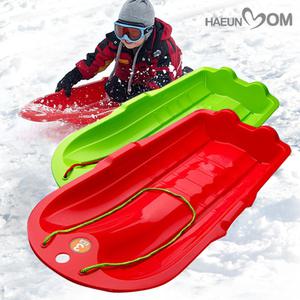 하은맘 국내산 눈썰매 일반형 1인용 썰매 어린이썰매